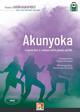 Akunyoka Unison choral sheet music cover